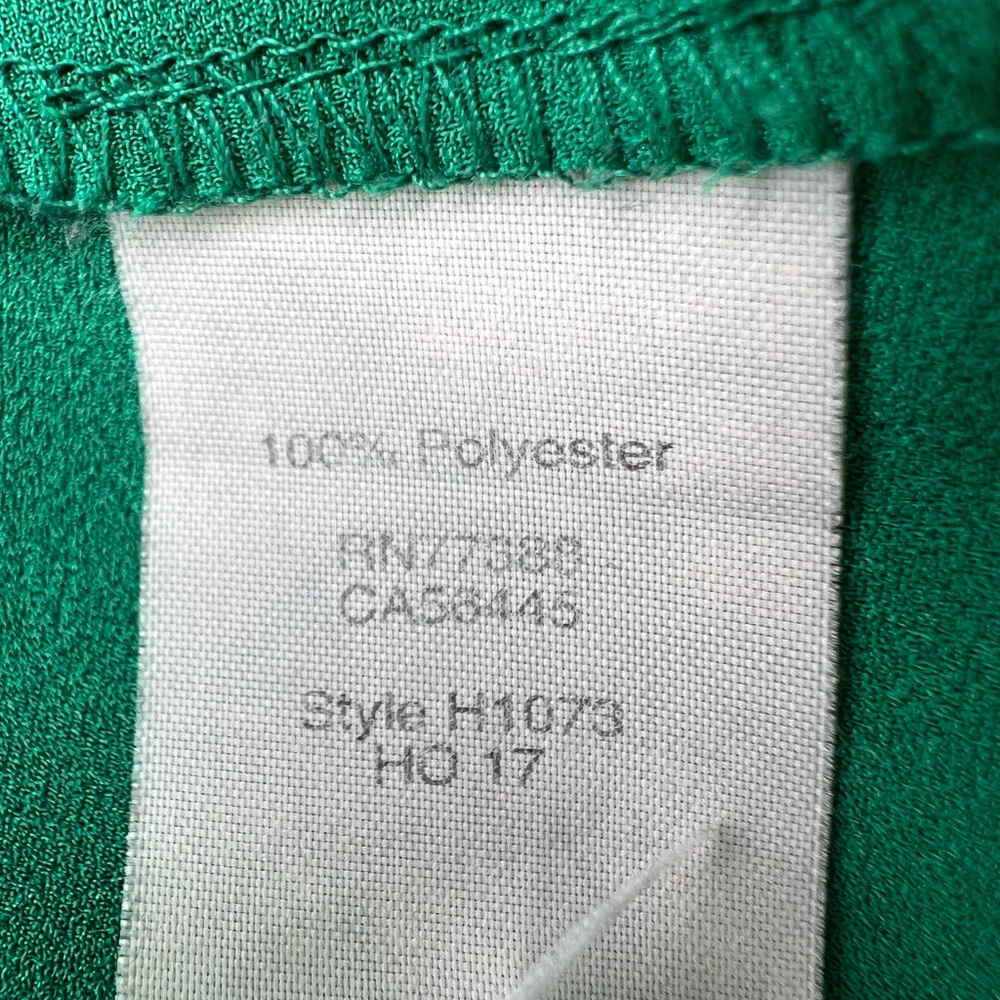 J. Crew | Women’s Green Blouse Size S Small - Picture 12 of 13